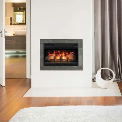 Inbyggnadselkamin LED 3D inbyggnadskamin till el