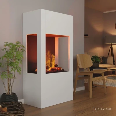 Böll Opti-myst kamin - Vit Böll Opti-myst kamin - Vit