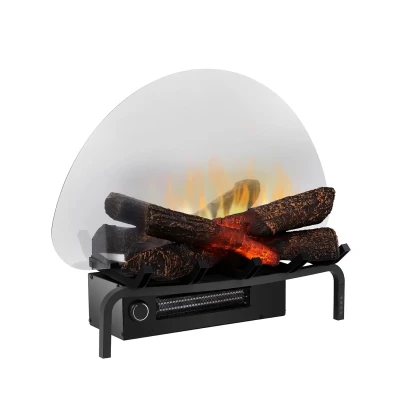 Optiflame Logset 20' fristående dekorativ elektrisk vedinsats för befintliga eldstäder