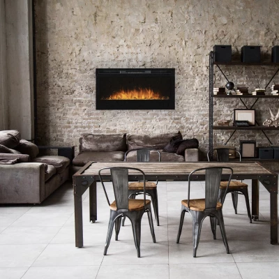 Dimplex Prism 34" - Elektrisk eldstad för väggmontering eller inbyggnad