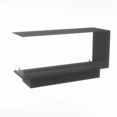 Foco Room Divider 1500 hybridkamin för inbyggnad