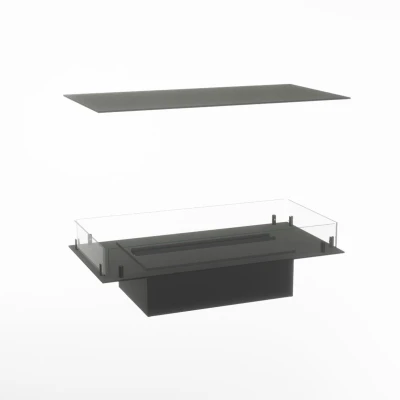 Foco Four 500 hybridkamin för inbyggnad