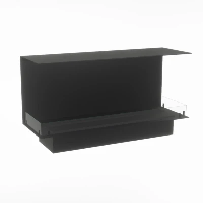 Foco Three 1500 hybridkamin för inbyggnad