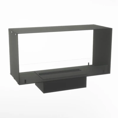 Foco Two 1000 hybridkamin för inbyggnad