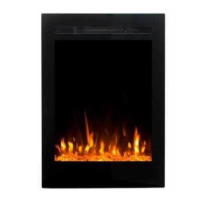 Modern elkamin LED Pro inbyggnads kamin till el