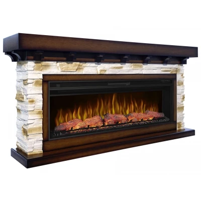 Artiflame Ludwig AF50 Elkamin Ek Antik - Elegant värme  Artiflame Ludwig AF50 Electric Fireplace in Oak Antique