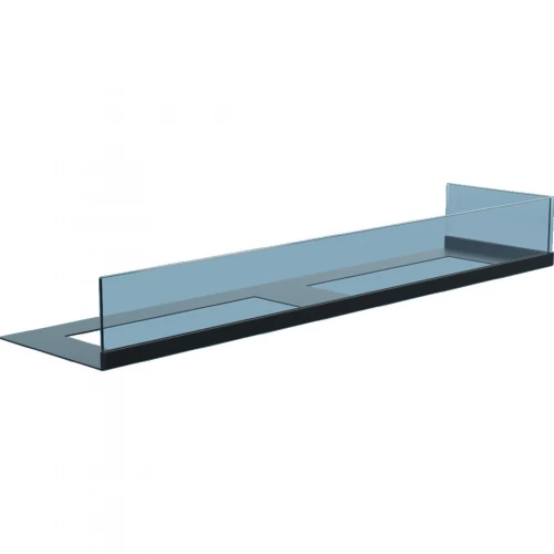 Glas för hörnkaminer - 90 cm vänster Glas för hörnkaminer - 90 cm vänster