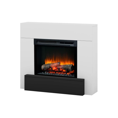 Dimplex Vigor Optiflame vit elektrisk öppen spis