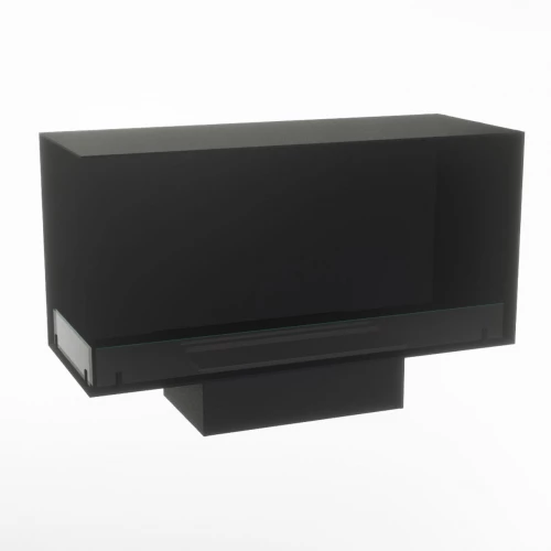 Foco Corner Left 1000 hybridkamin för inbyggnad