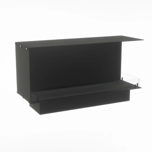 Foco Corner Right 1500 hybridkamin för inbyggnad