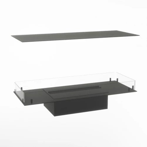 Foco Four 1000 hybridkamin för inbyggnad