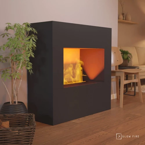 Goethe Opti-myst kamin - Svart Goethe Opti-myst kamin - Svart