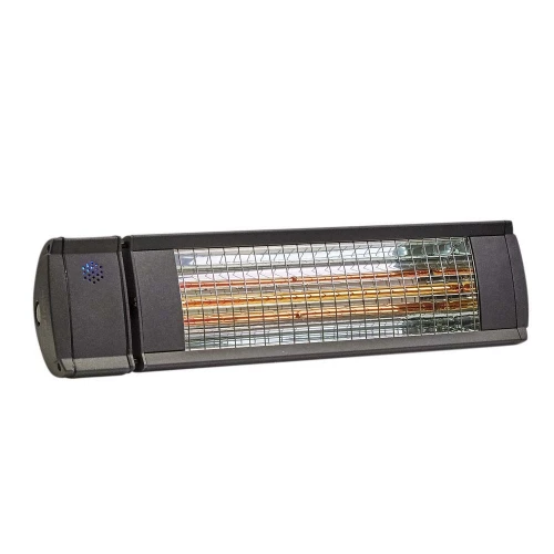 Svart eco terrassvärmare 2 kw terrassvärmare i svart