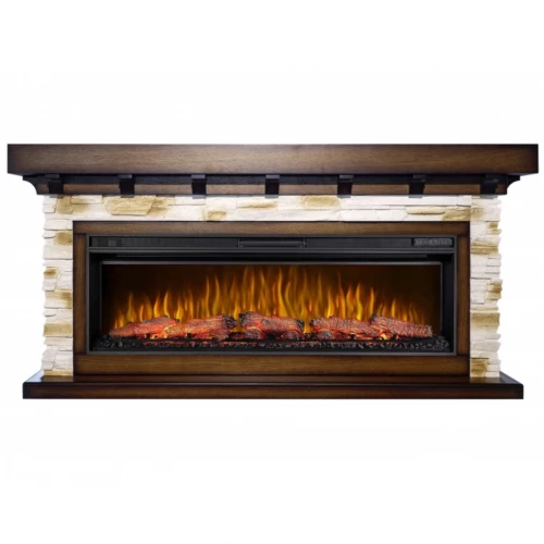 Artiflame Ludwig AF50 Electric Fireplace in Oak Antique
