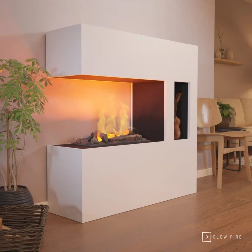 Schiller Pocket Opti-myst kamin - Vit Schiller Pocket Opti-myst kamin - Vit