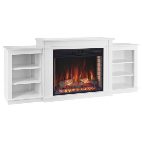 Artiflame Vogue AF28S Electric Fireplace in White Bianco