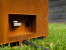 Galio Corten Gaskamin