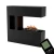 Schiller Pocket Opti-myst kamin - Svart